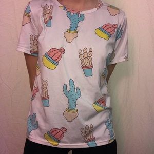 Pastel Cactus T-Shirt